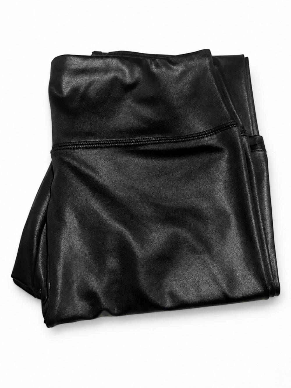 Black Faux Leather Leggings